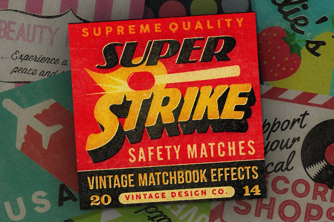 Super Strike - Matchbook Effectscover image.