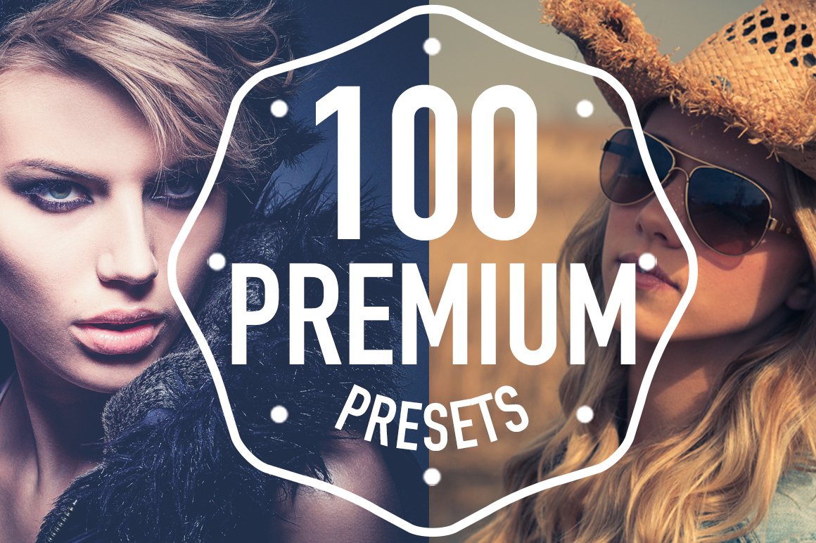 100 Premium Presets - Super Bundlecover image.