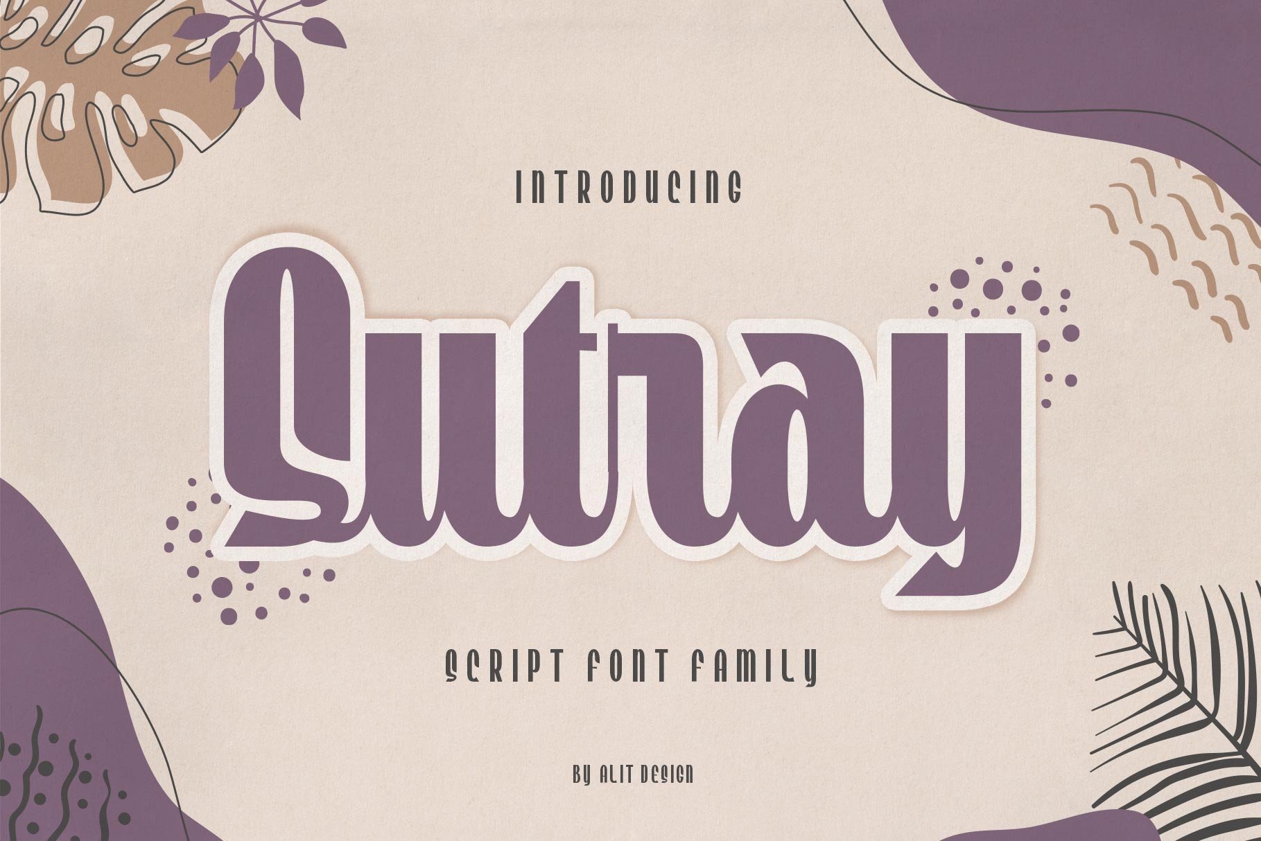 Sutray Typeface cover image.