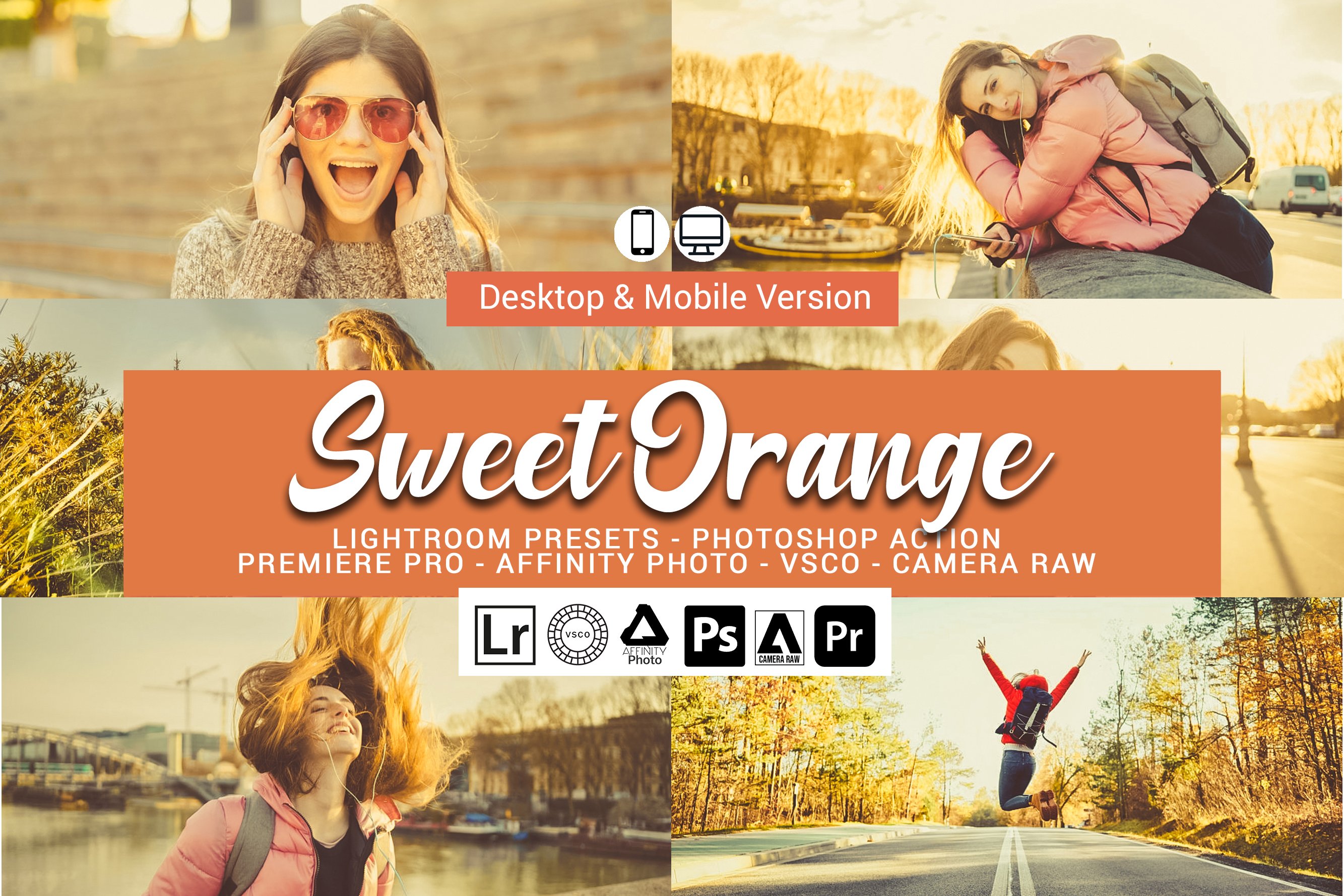 Sweet Orange Lightroom Presetscover image.