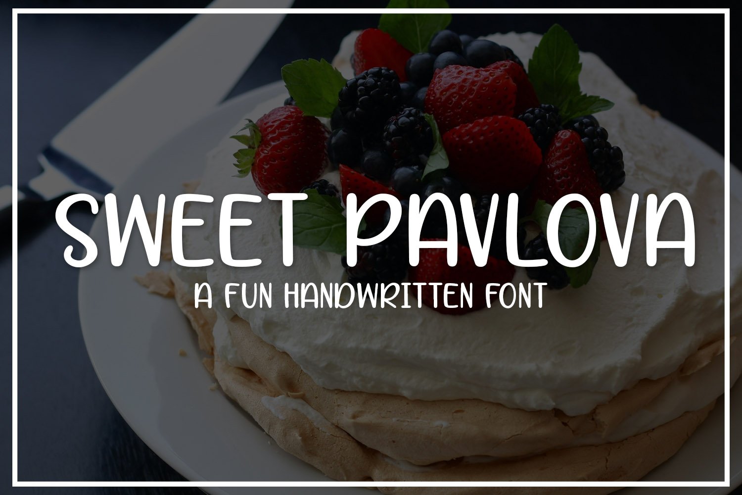 Sweet Pavlova cover image.