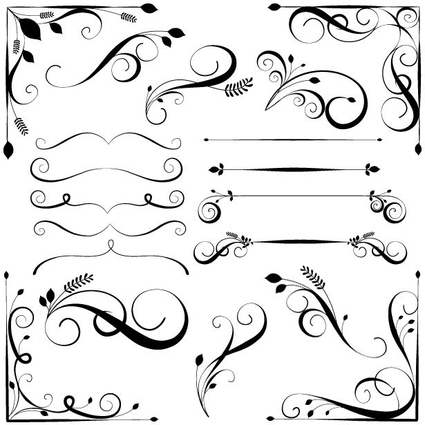 Swirly Flourish Brushescover image.