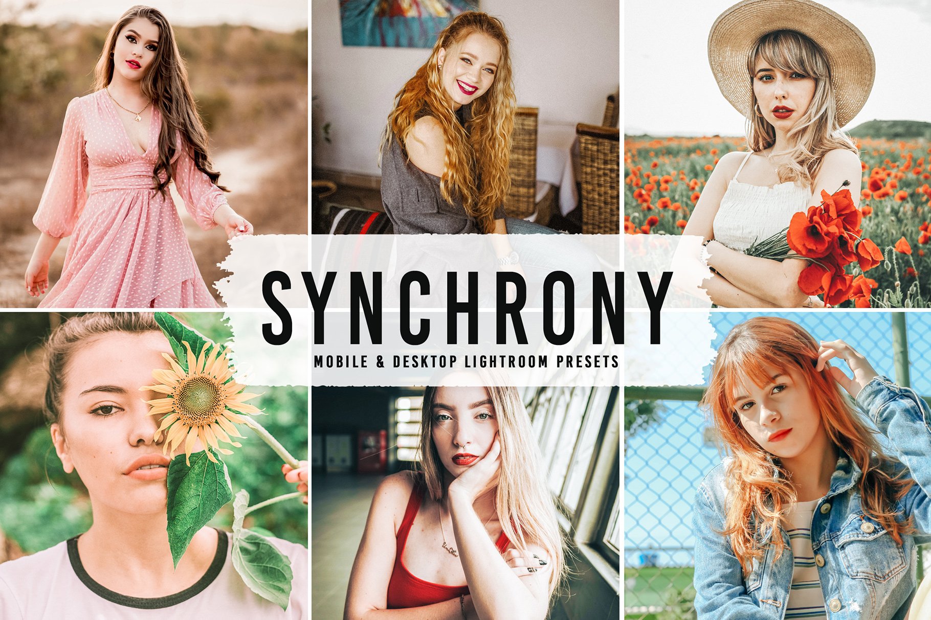 Synchrony Pro Lightroom Presetscover image.