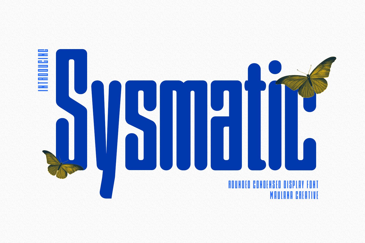 Sysmatic Soft Condensed Sans Font cover image.