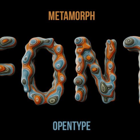 Metamorph Font cover image.