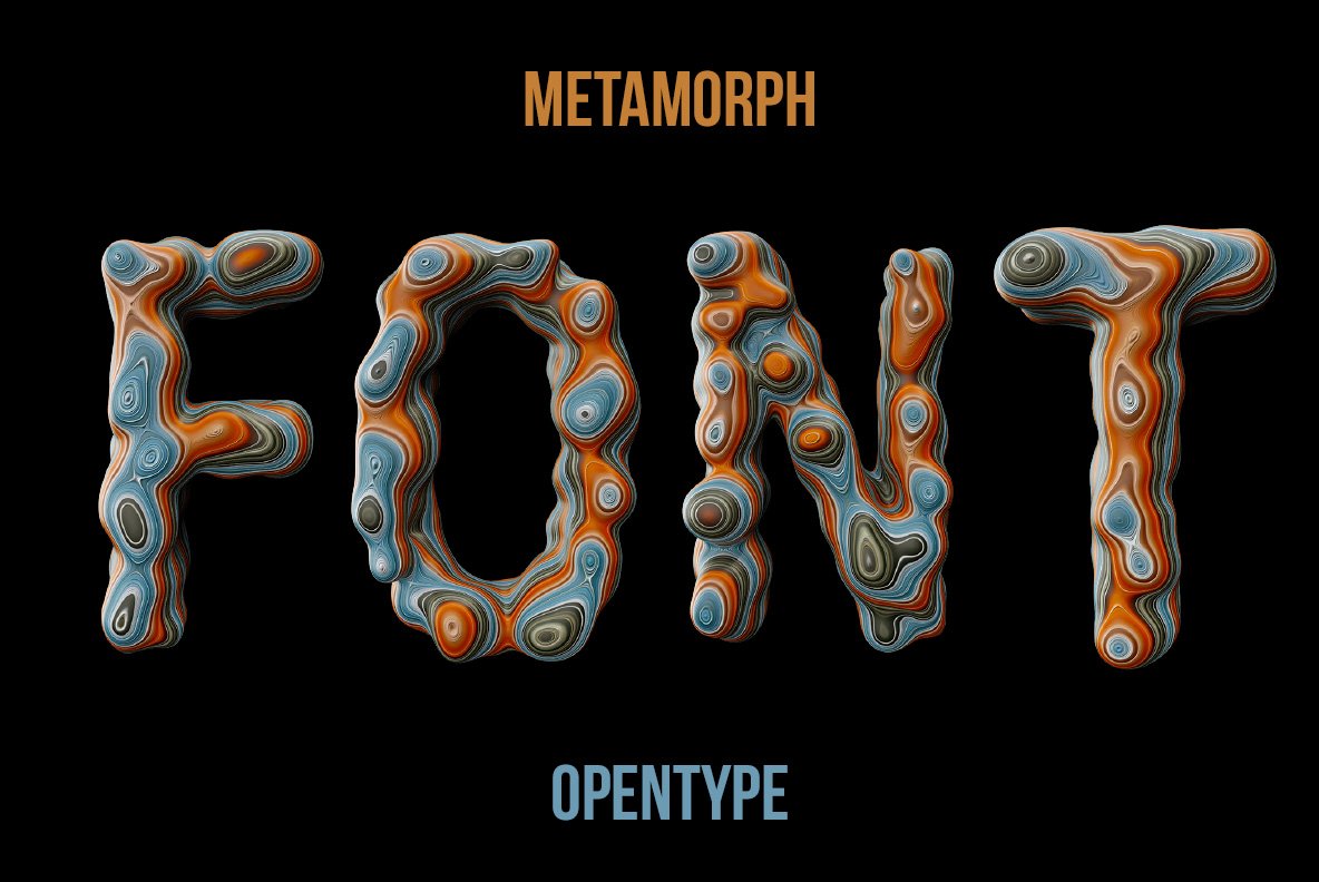 Metamorph Font cover image.