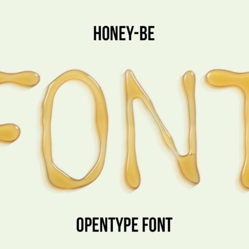 Honey-Be Font cover image.