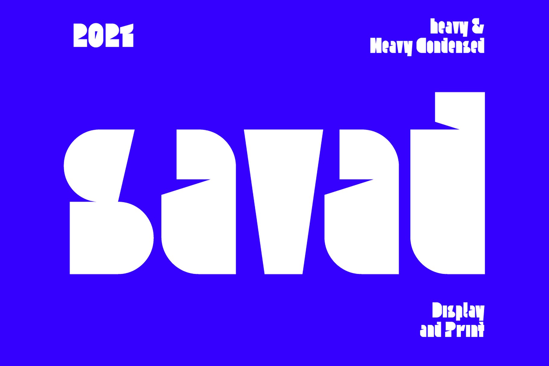 Savad Font cover image.