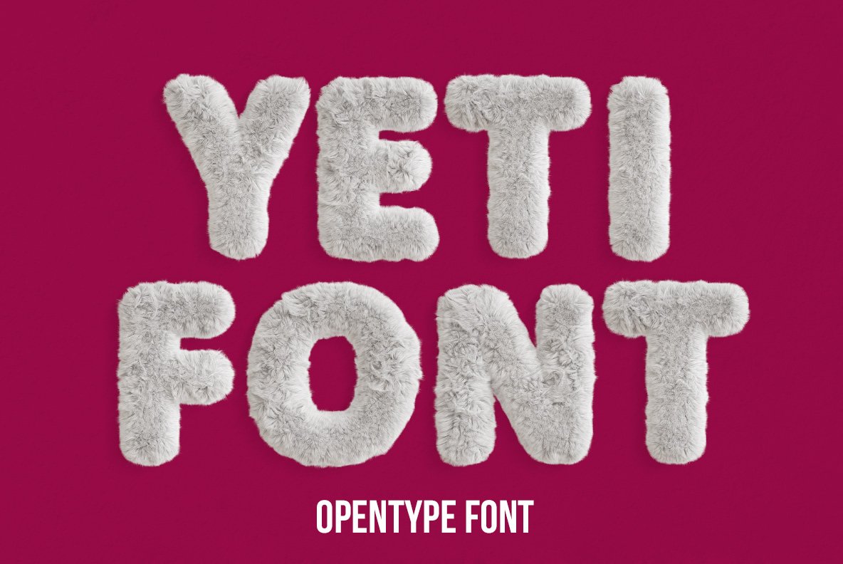 Yeti Font cover image.