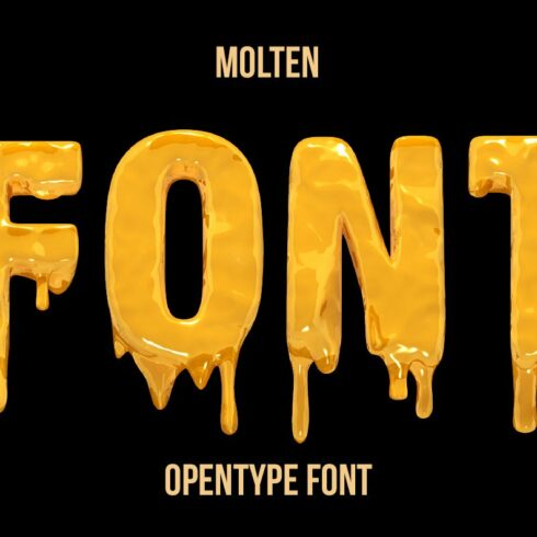 Molten Font cover image.