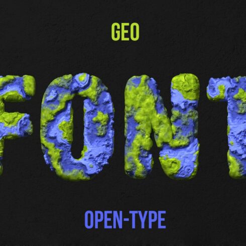 Geo Font cover image.