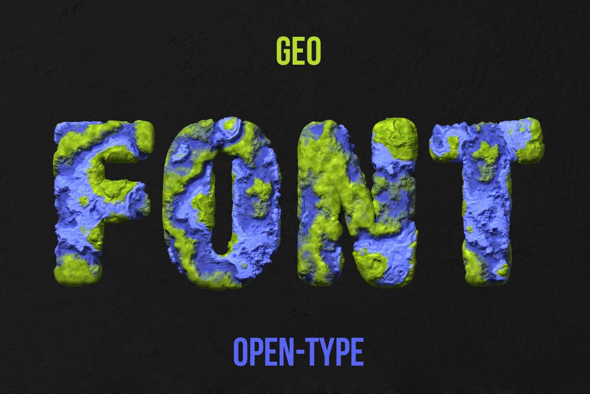 Geo Font cover image.