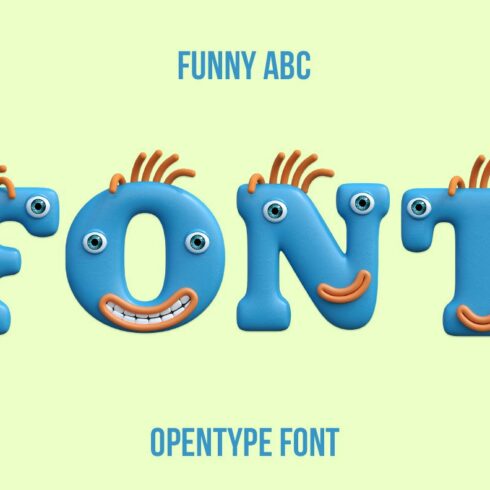 Funny ABC Font cover image.