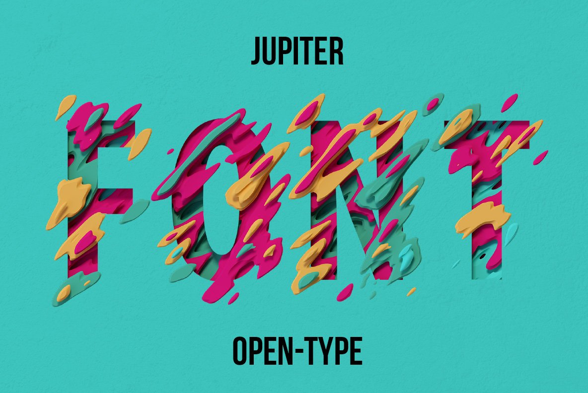 Jupiter Font cover image.
