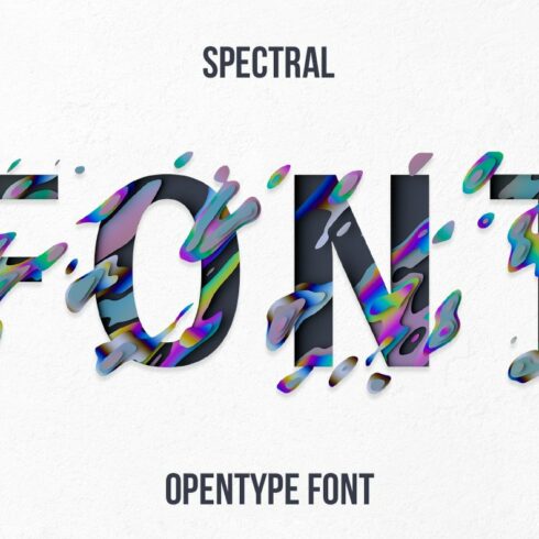 Spectral Font cover image.