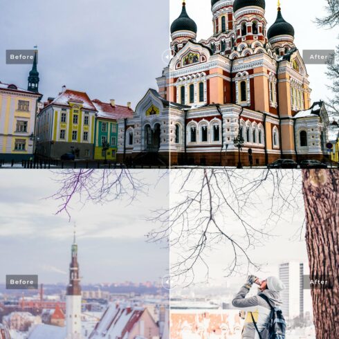 Tallinn Lightroom Presets Packcover image.