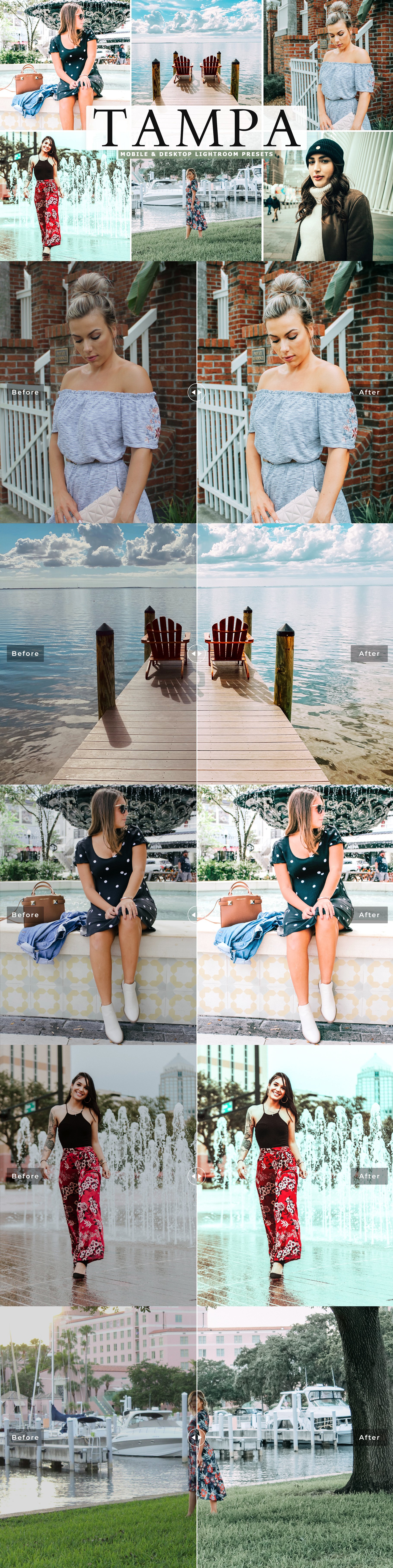 Tampa Lightroom Presets Packcover image.