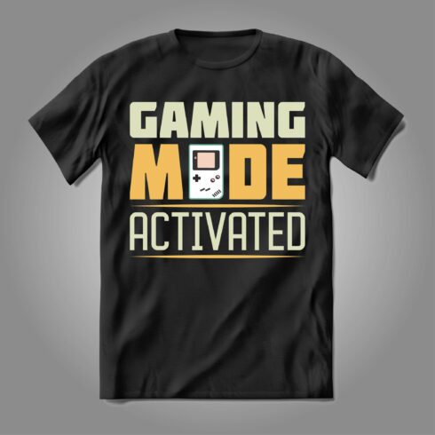 game over try again yes no Gaming T-Shirt cover image.