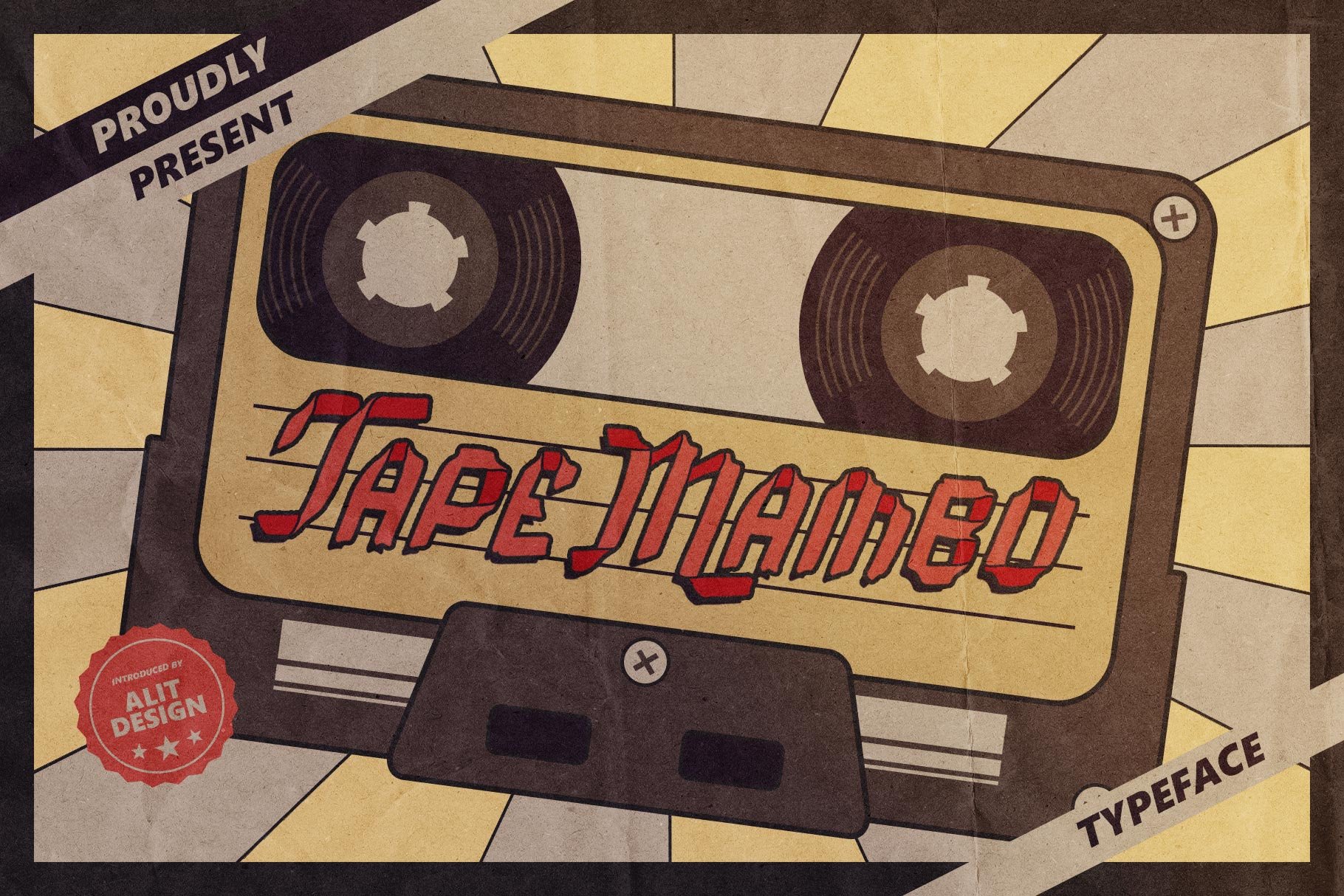 Tape Mambo Typeface cover image.