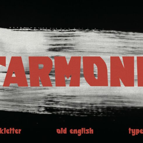 Tarmone - Sharp Blackletter Displaycover image.