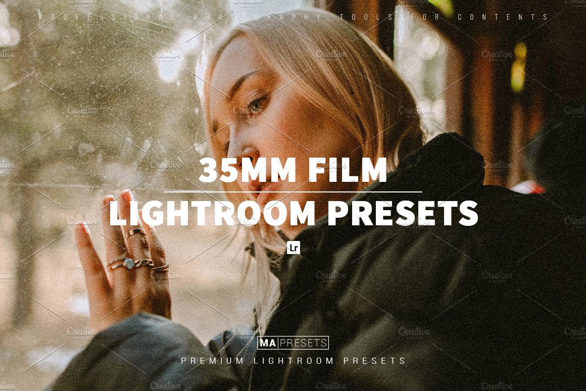 35MM FILM LOOK Lightroom Presetscover image.