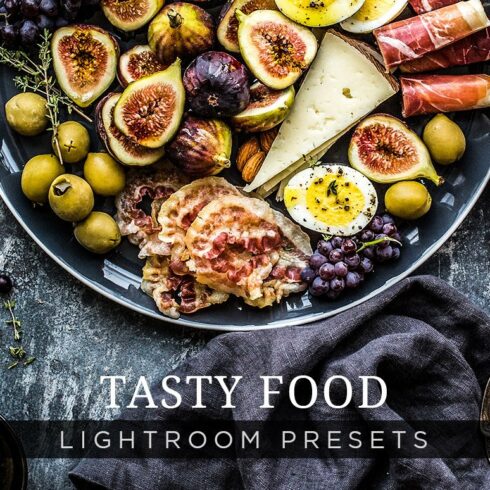 Tasty Food Lightroom Presets Vol 1cover image.