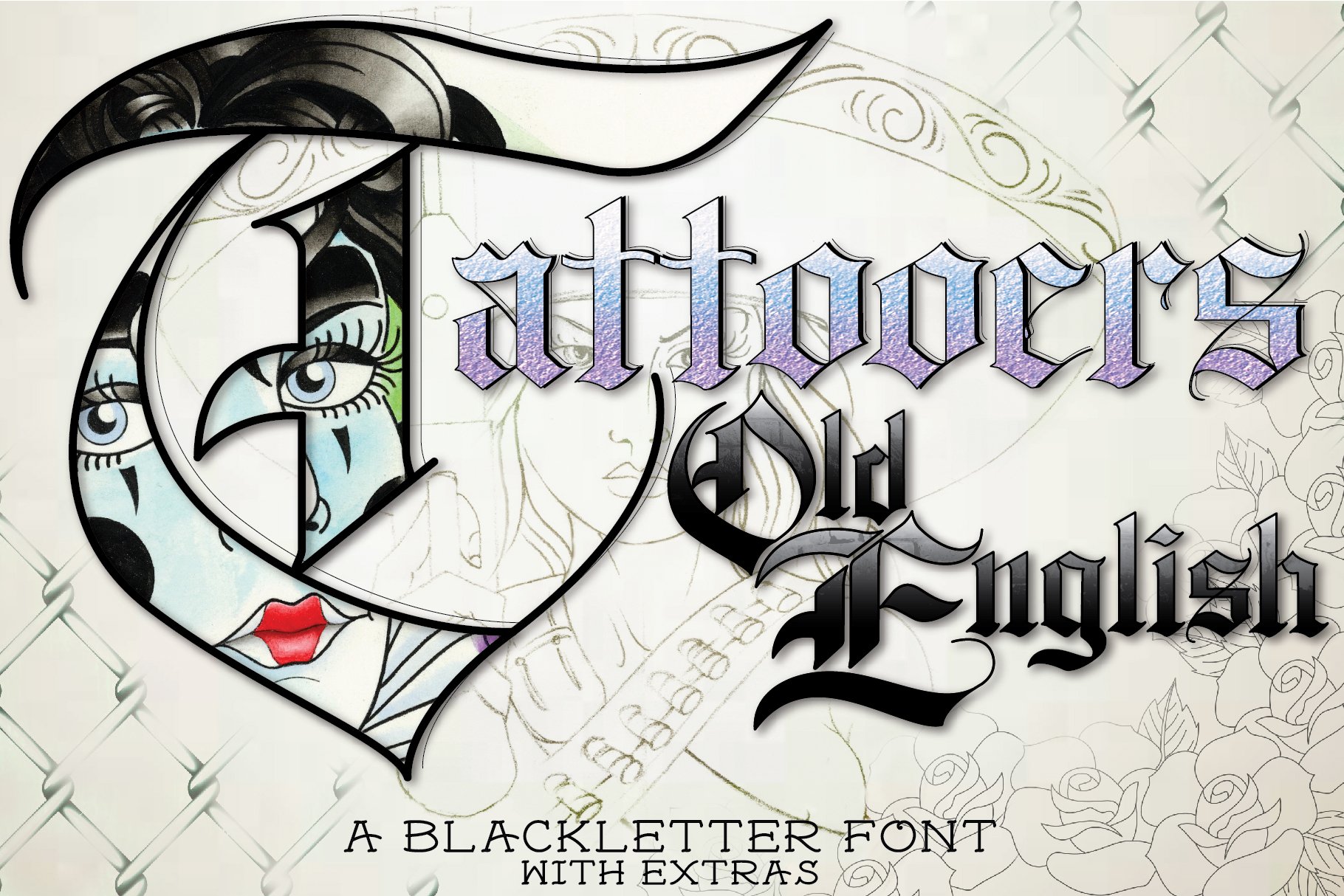 Old English Tattoo Font Generator For Free