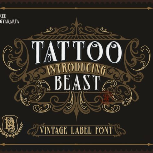 Tattoo Beast + Decorative cover image.