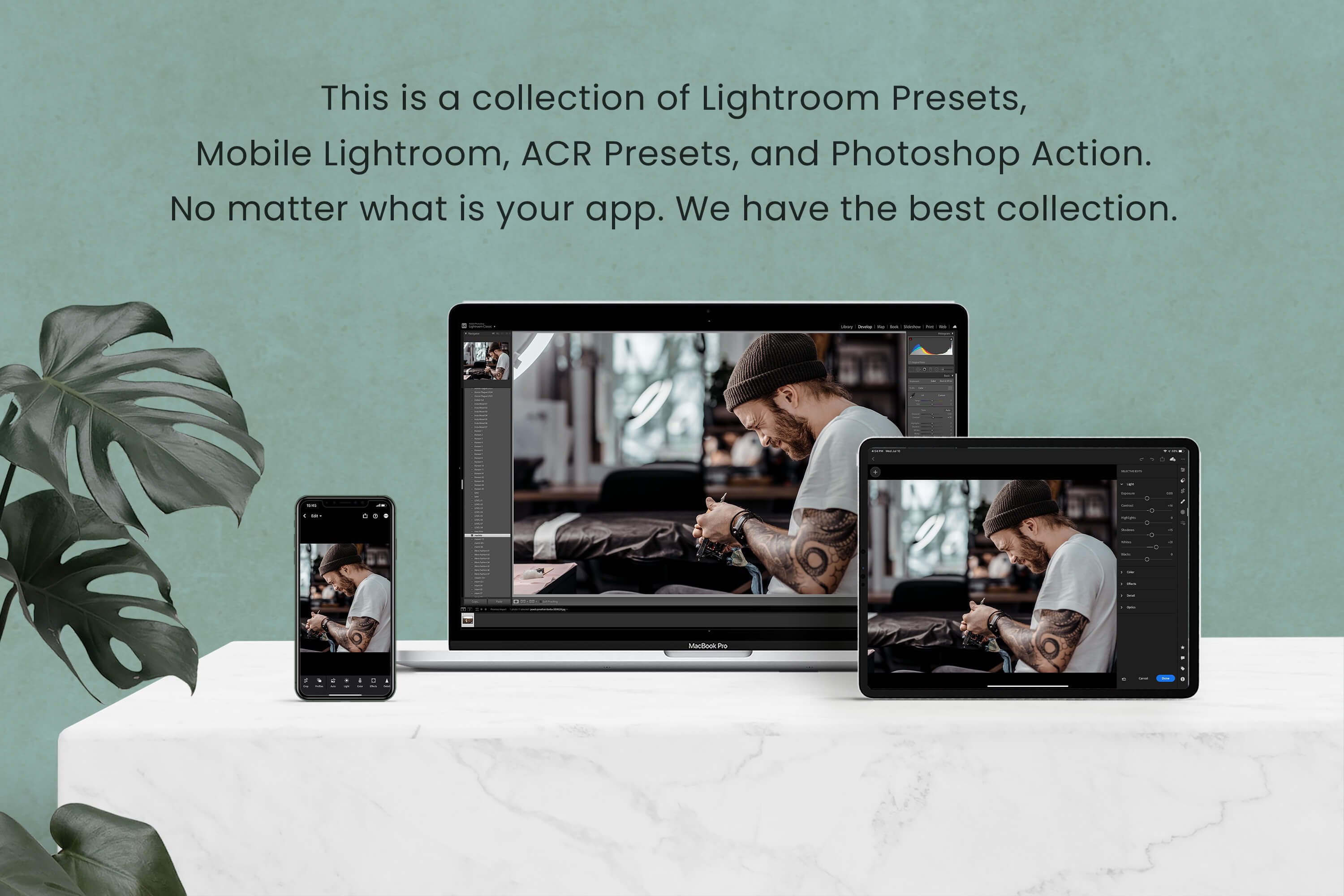 Tattoo Photoshop Actions Lightroompreview image.