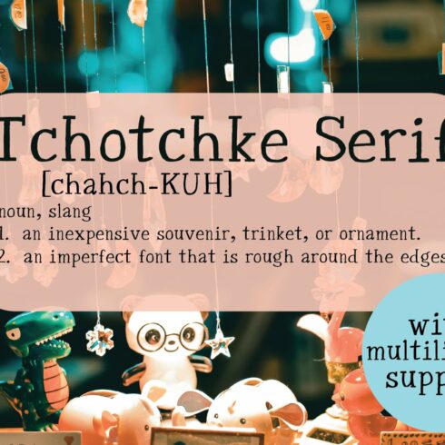 Tchotchke Serif cover image.