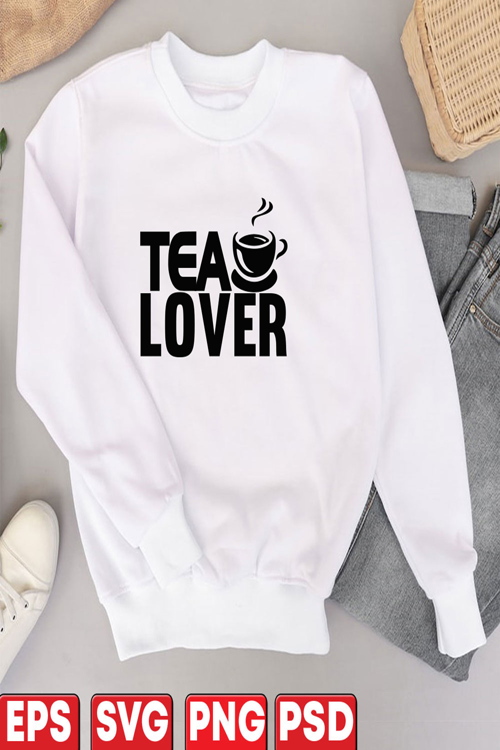 Tea Lover pinterest preview image.