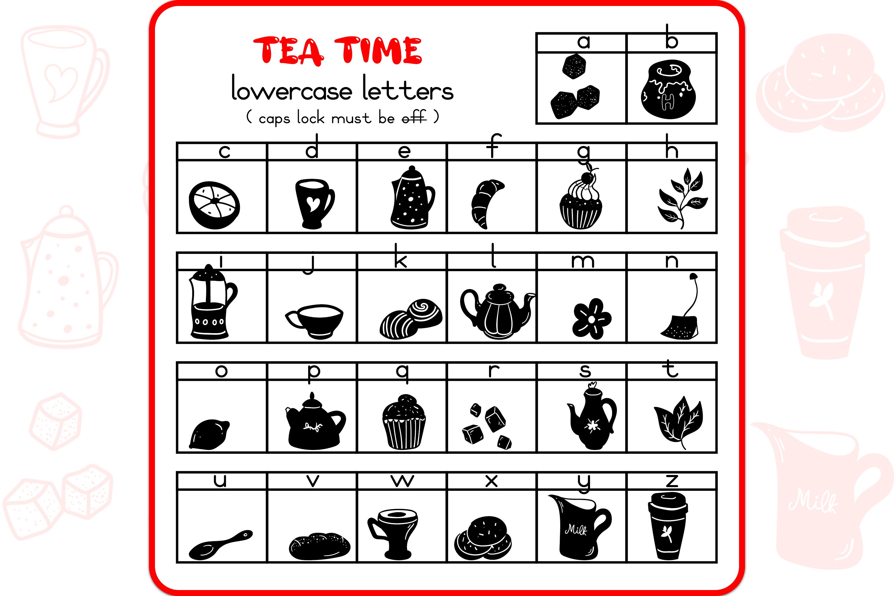 tea time fonts 11090270 3 813