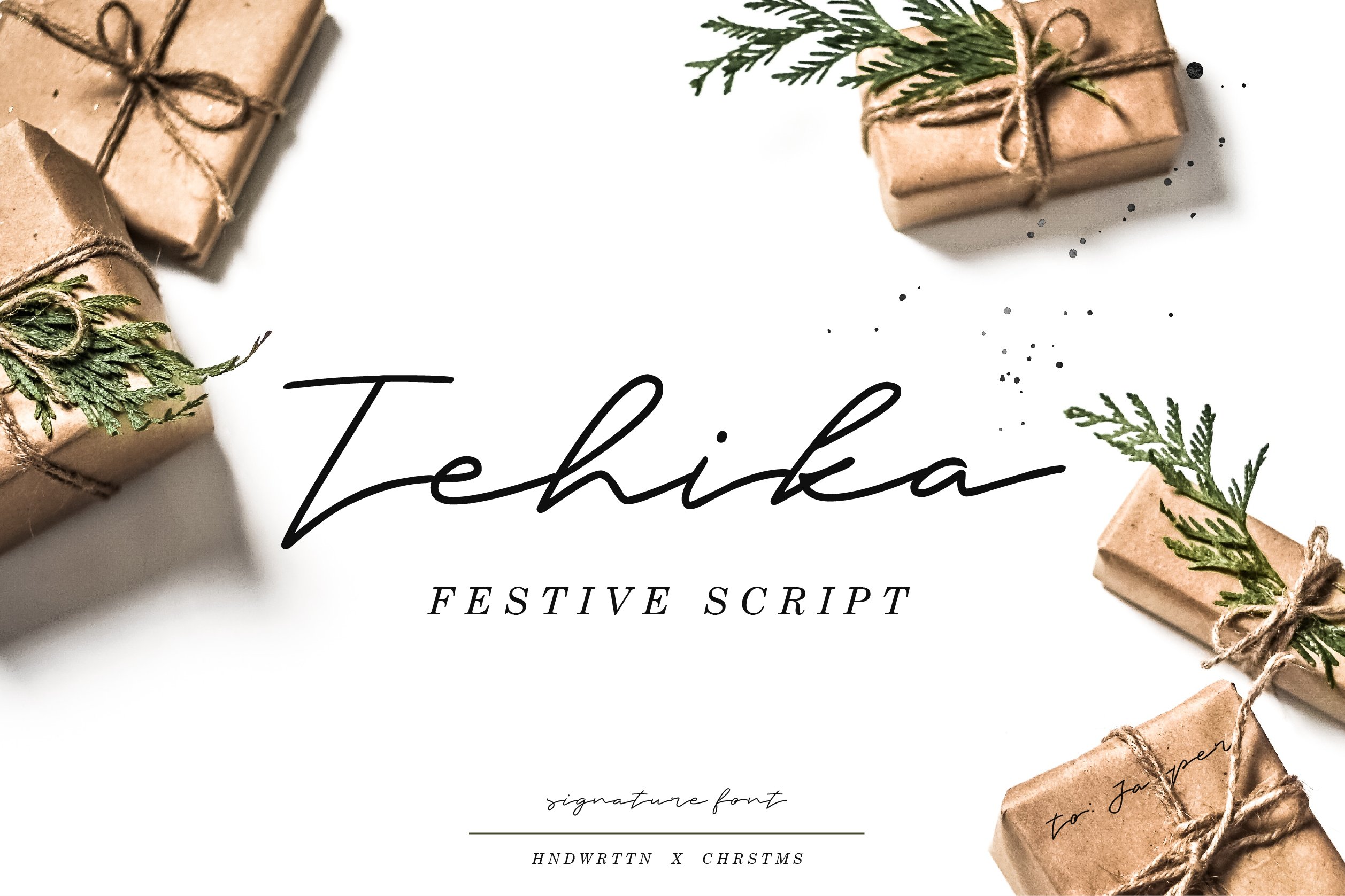 Tehika Script + Bonus cover image.