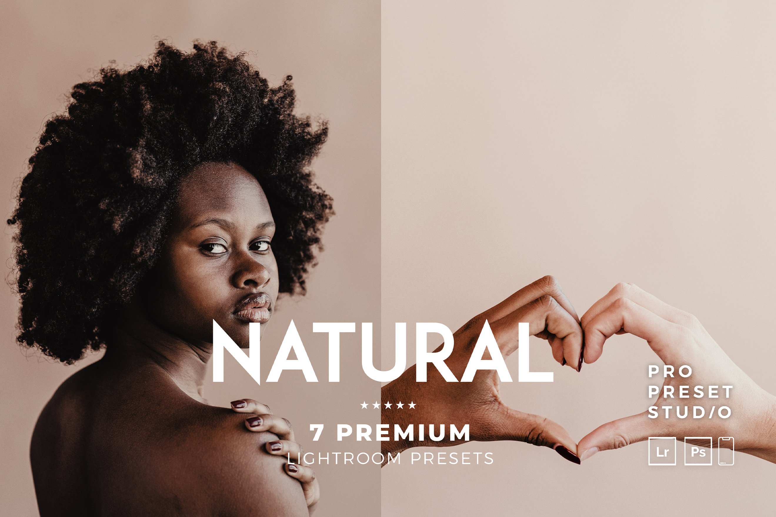 Natural Feelings presets Lightroomcover image.