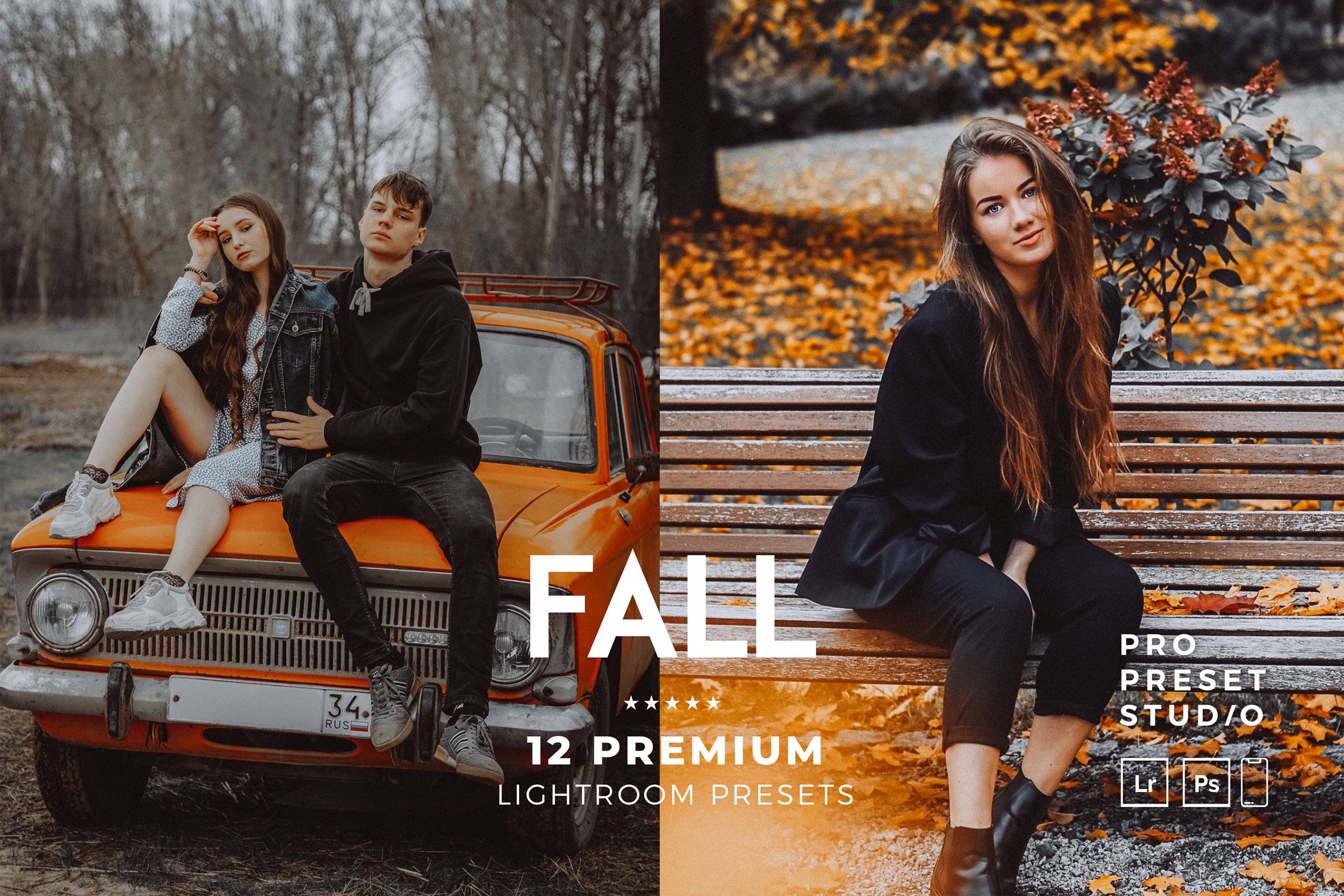 Fall Presets for Lightroomcover image.