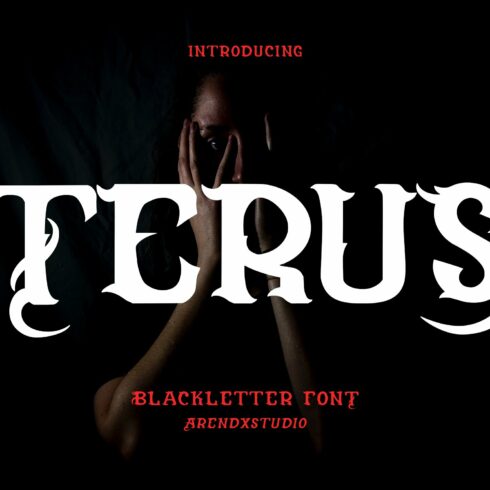 Terus - Blackletter Font cover image.