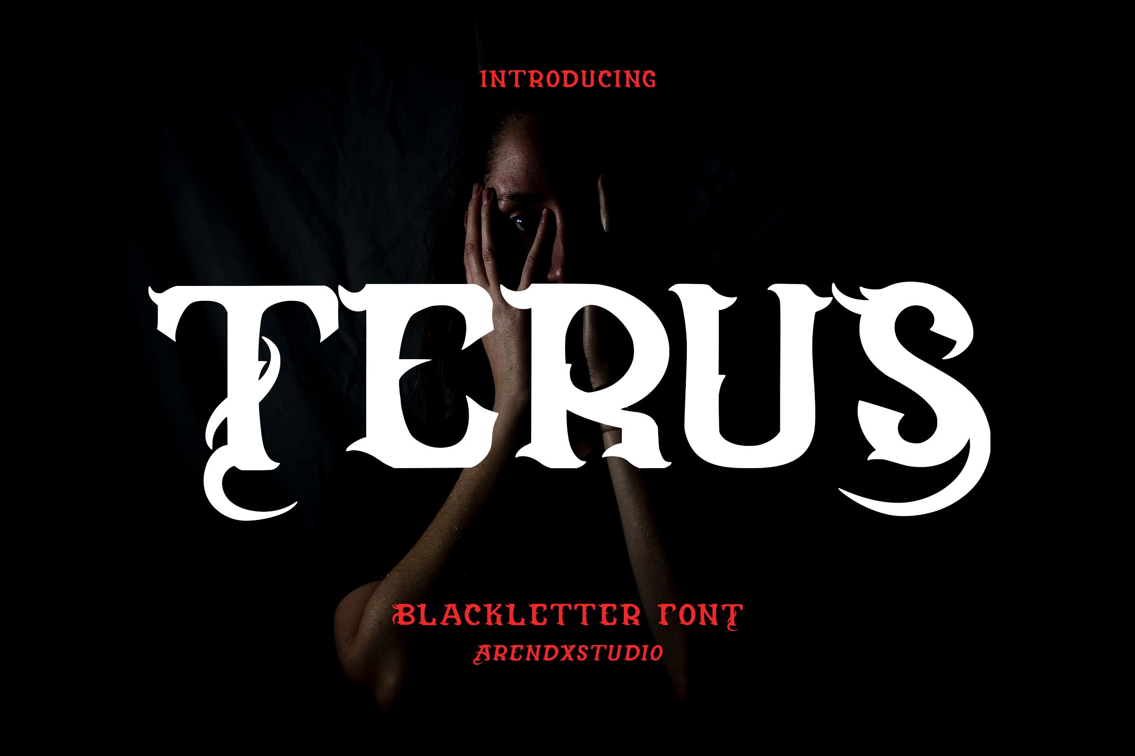 Terus - Blackletter Font cover image.