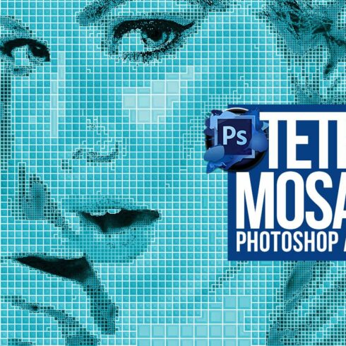 Tetris Mosaic Photoshop Actioncover image.