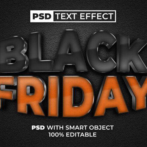 Black Friday Text Effect Stylecover image.