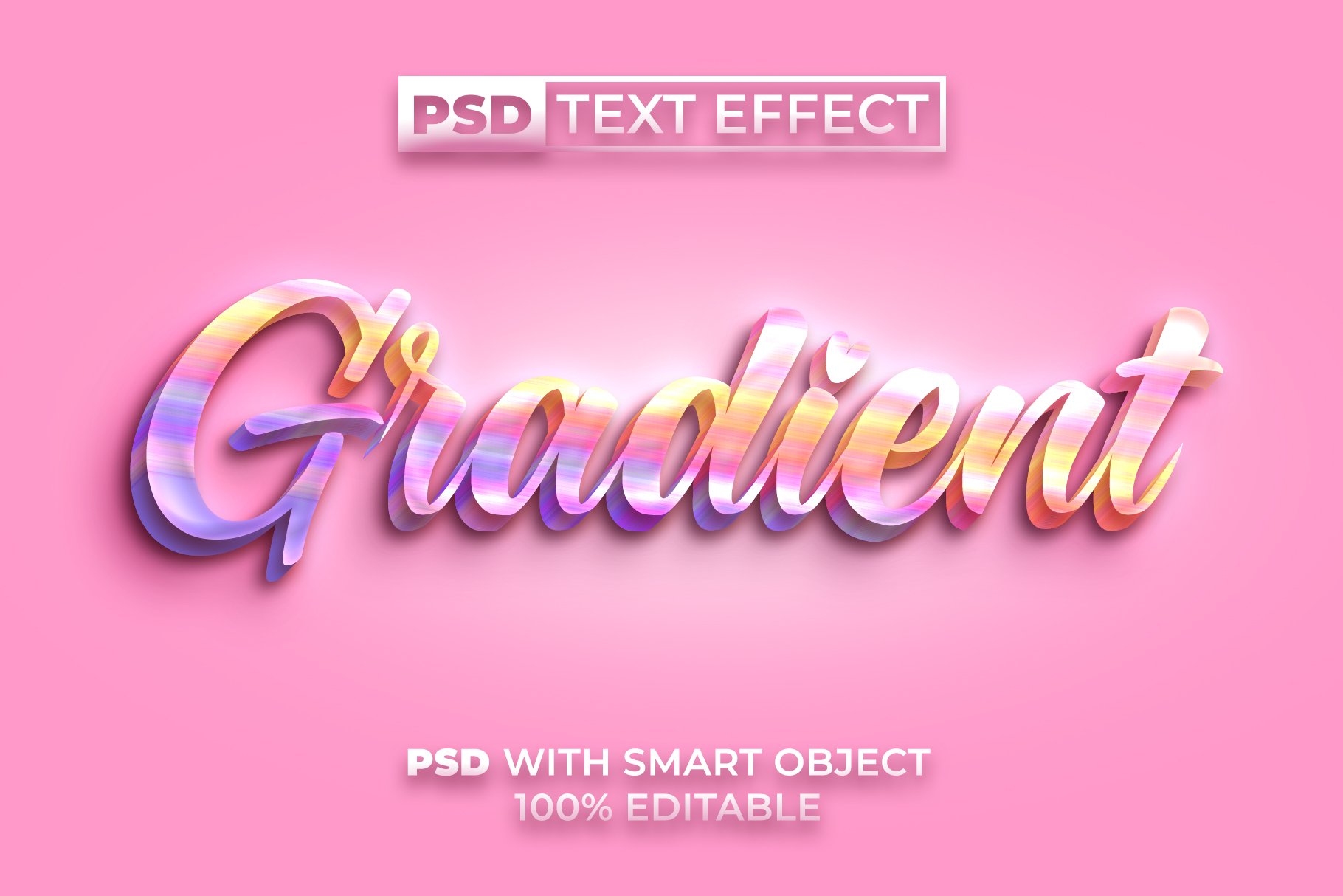 Creative Text Effect Colorful Stylepreview image.