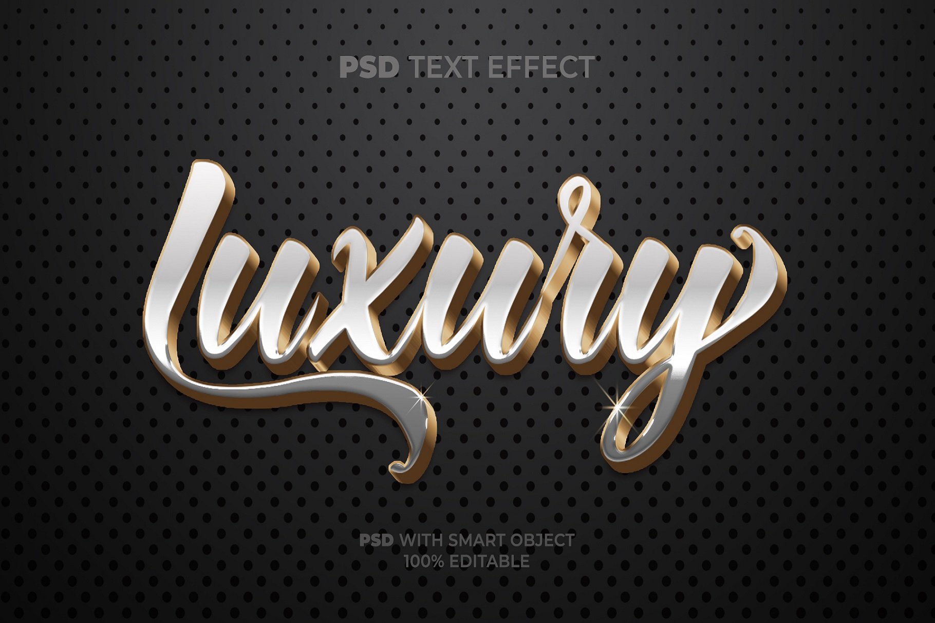Gold text effect luxury stylecover image.