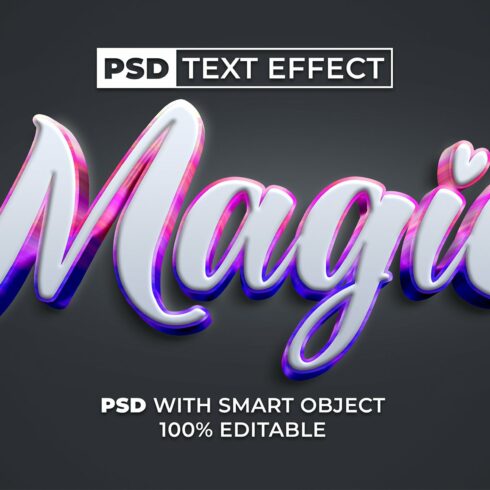 Magic Text Effect Colorful Stylecover image.