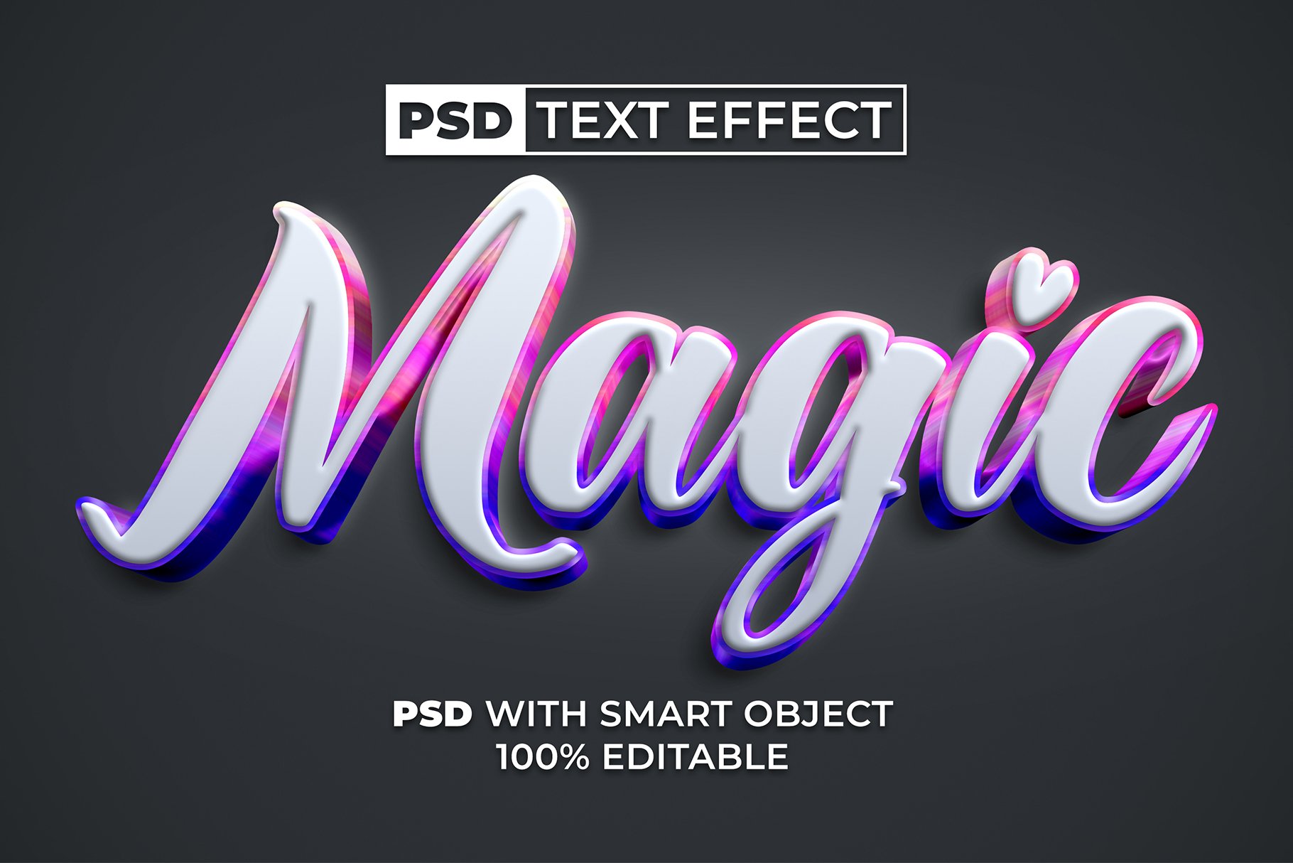 Magic Text Effect Colorful Stylecover image.