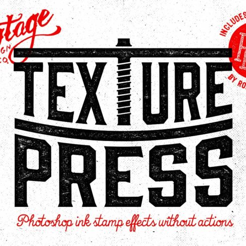 TexturePress - Ink Stamp Effectscover image.