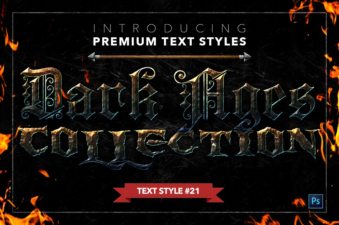 the dark ages text styles pack two example21 261