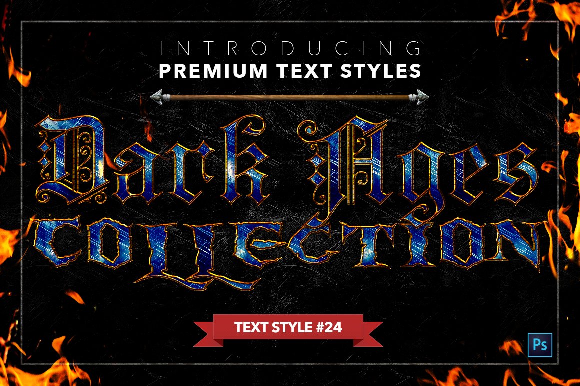 the dark ages text styles pack two example24 190