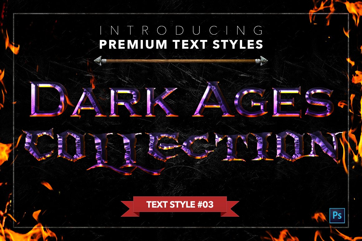 the dark ages text styles pack two example3 996