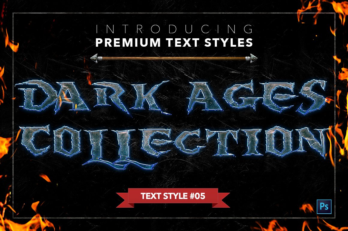 the dark ages text styles pack two example5 468