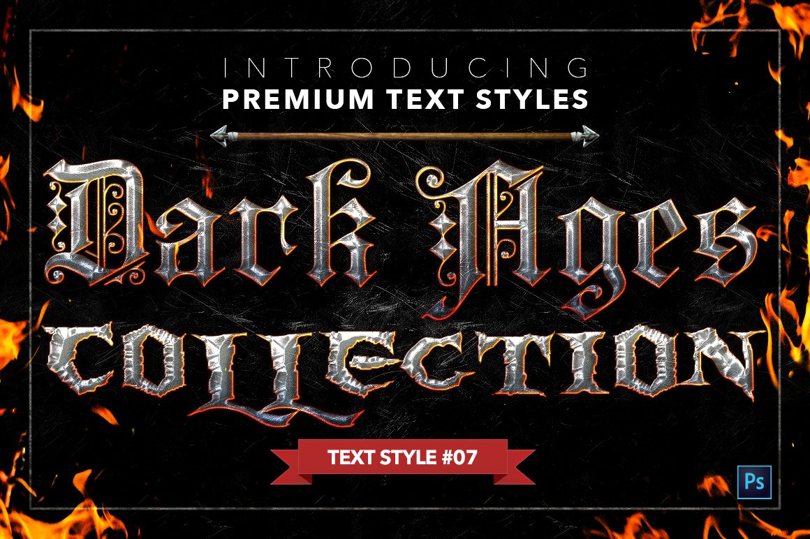 the dark ages text styles pack two example7 415