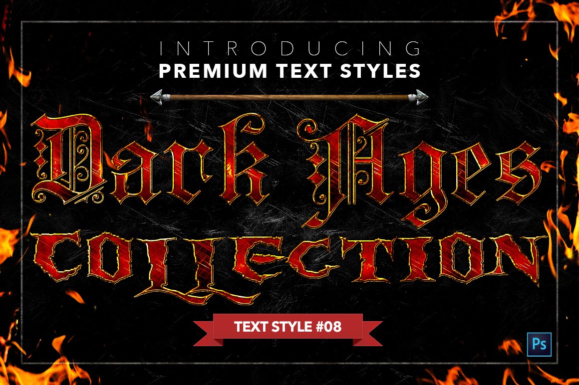 the dark ages text styles pack two example8 421